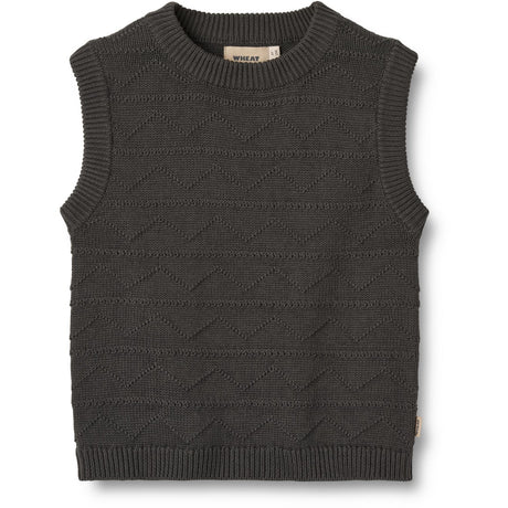 Wheat Raven Knit Vest Bobby