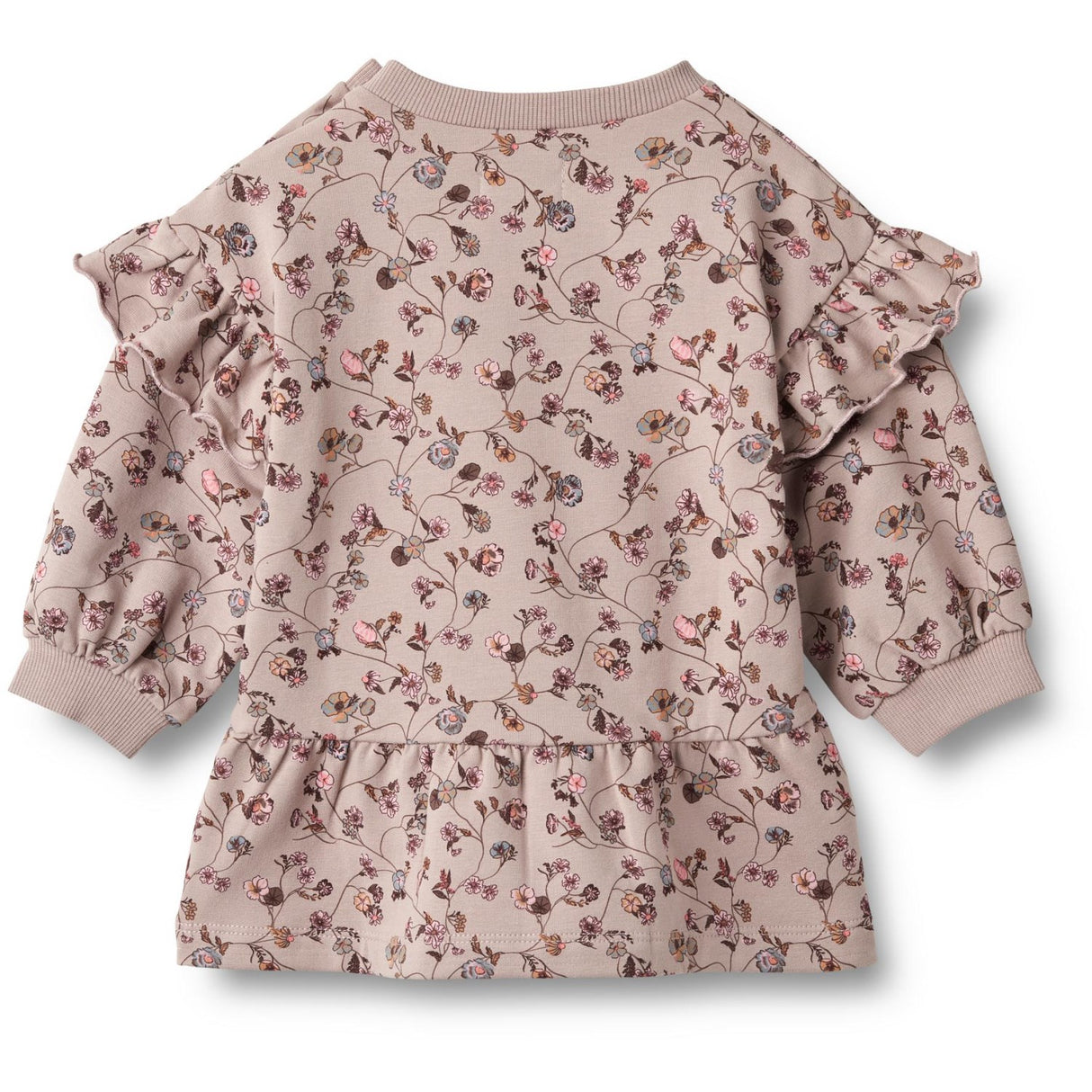 Wheat Dry Rose Flower Vine Sweat Kjole Annika