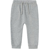 Lil'Atelier Grey Melange Lander Loose Sweatpants