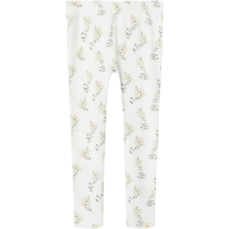 Lil'Atelier Coconut Milk Yellow FlowerGavo Slim Legging