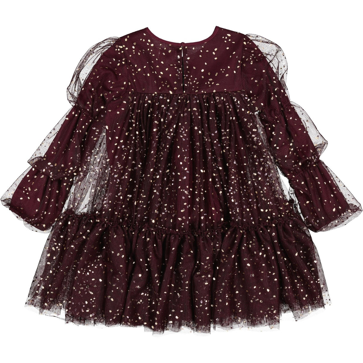 MarMar Ballerinasko Dotty Deep Mulberry Dionne Dress