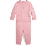 Ralph Lauren Baby Tickled Pink Sweat Set