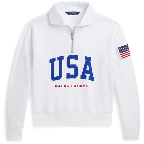 Polo Ralph Lauren White Collegegenser