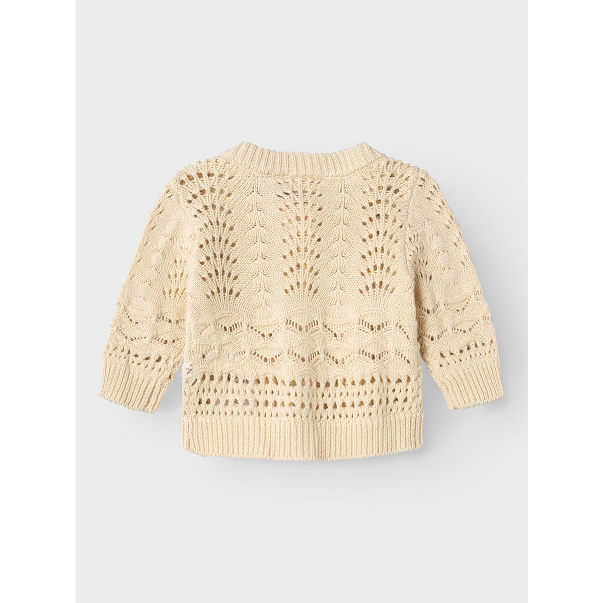 Lil'Atelier Bleached Sand Lale Strik Cardigan 3