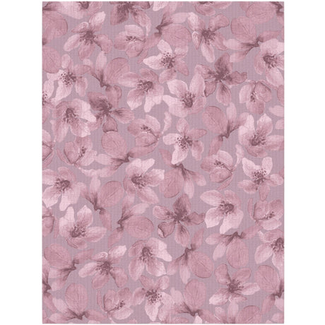 Name It Mauve Shadows Pyjamas Mauve Flower Loose Rib Noos