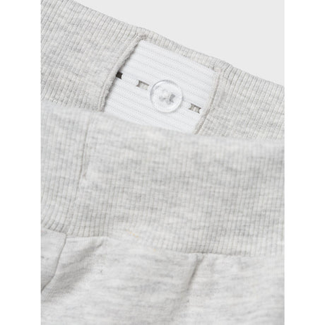 Name It Light Grey Melange Losefine Loose Sweatpants 2