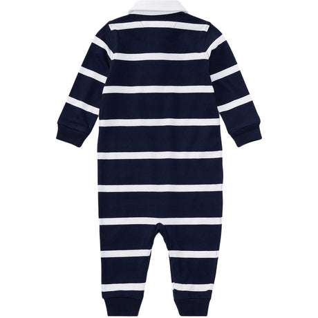 Ralph Lauren Baby Refined Navy Multi Onesie