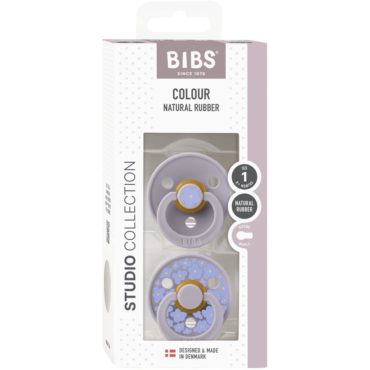 Bibs Fossil Grey Mix Studio Colour 2-pack Jasmine Latex 3