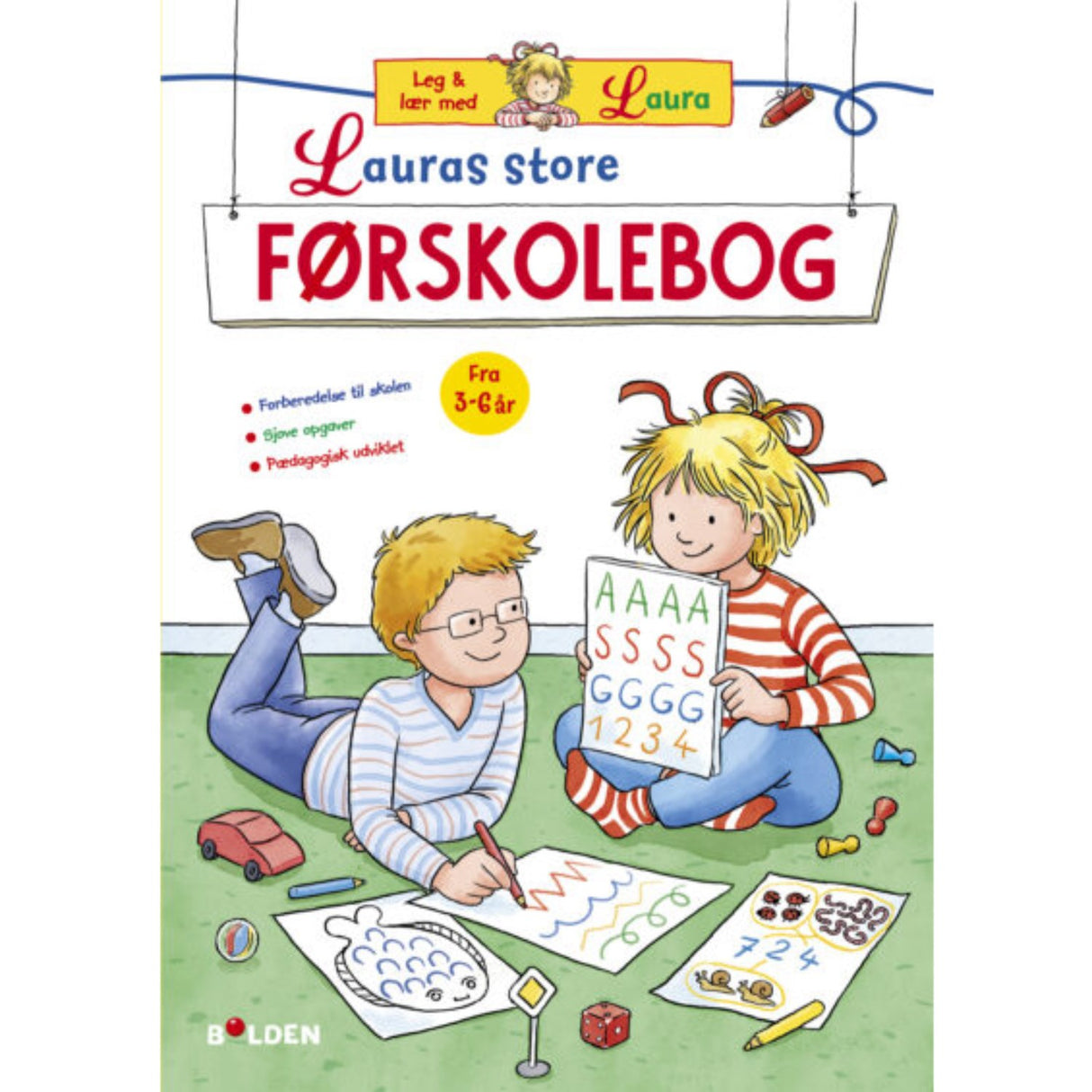 Bolden Lauras Store Førskolebog | Luksusbaby