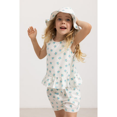 MarMar Poplin Summer Bouquet Tawny Topp