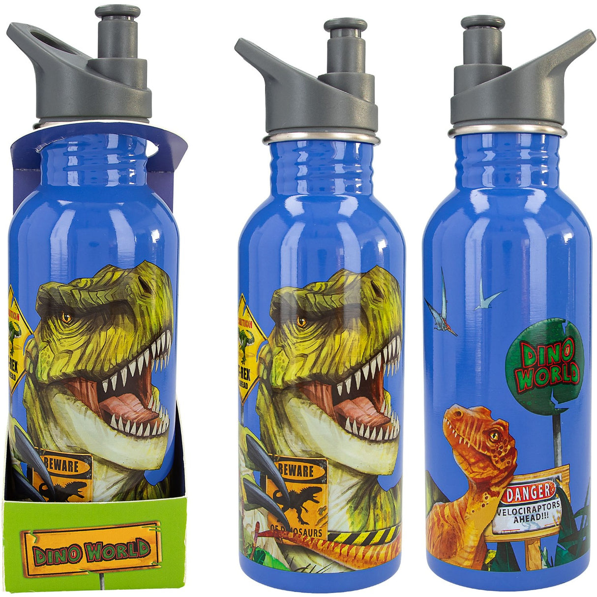 Dino World vannflaske 600 ml 4