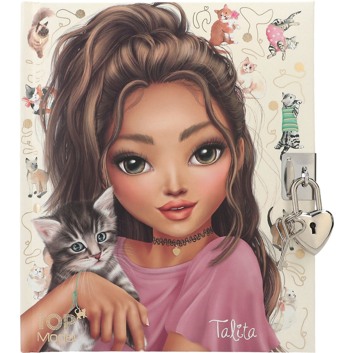 TOPModel Diary Kitty og Doggy Cat 4