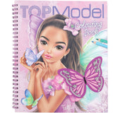 TOPModel coloring bok m / paljetter Fairy Love 5