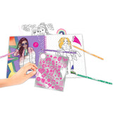 TOPModel Coloring Book m / paljetter 4