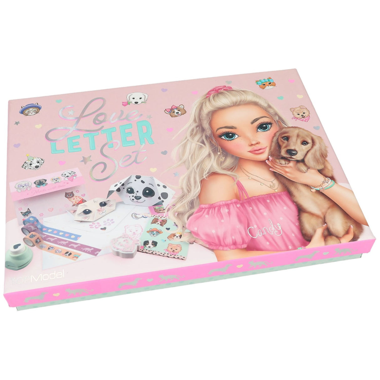 TOPModel Creative Letter Set Kitty og Doggy 6