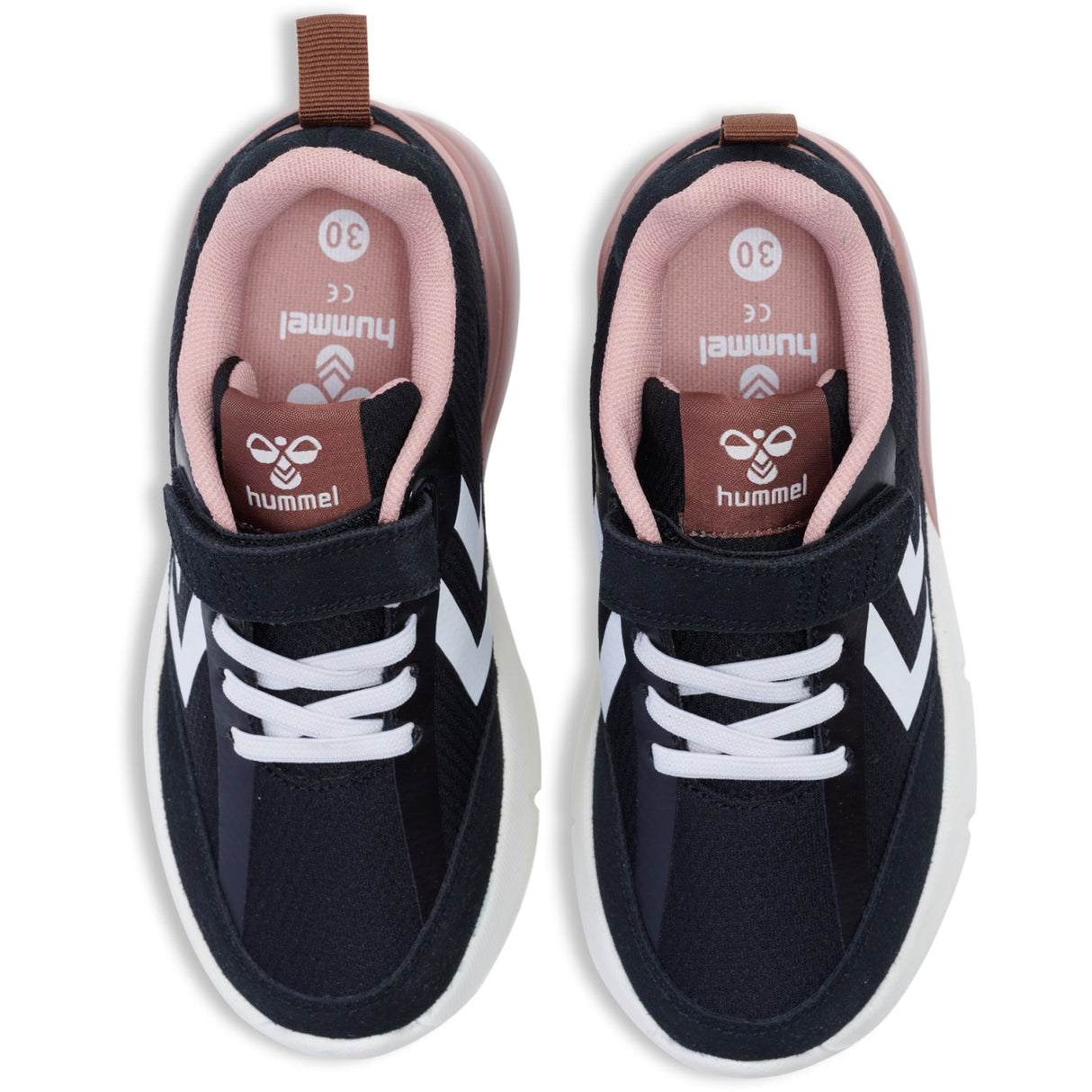 Hummel Black/Pink Daylight Jr Sneakers