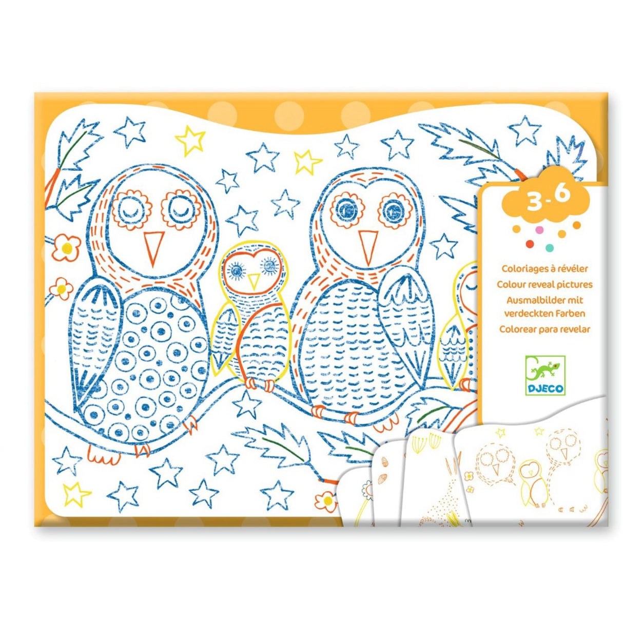 Djeco Magic Coloring Forest Venner