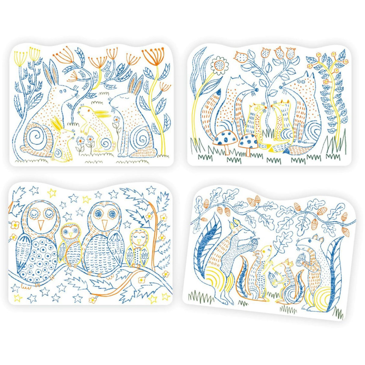 Djeco Magic Coloring Forest Venner