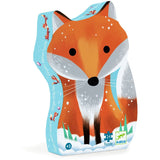 Djeco Silhouette Puslespill Fox