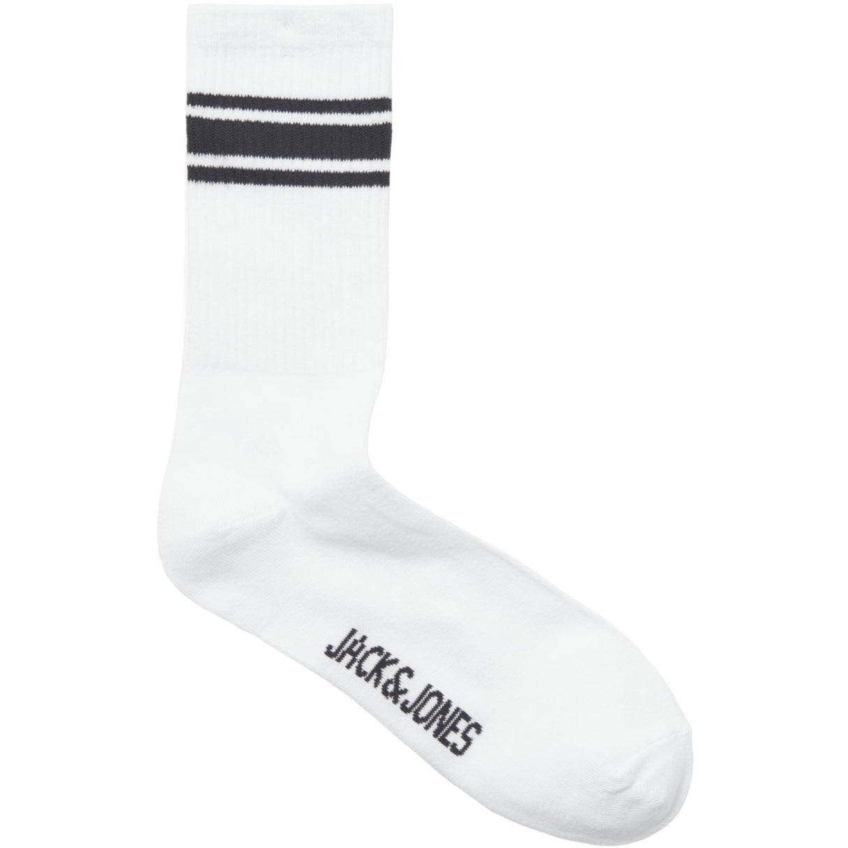 Jack & Jones Junior Bright White Actrey Tennissokker 5-pakning