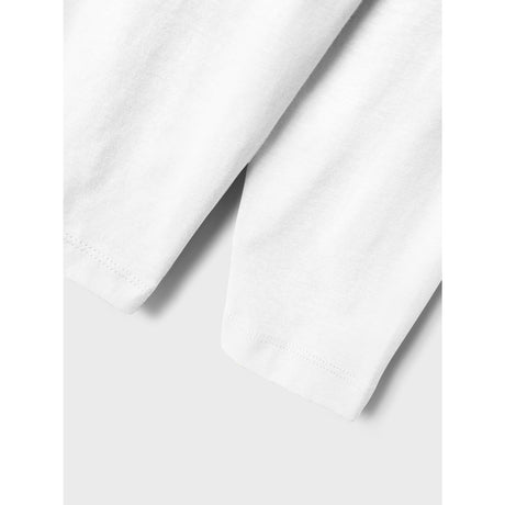 Name It Bright White Vobbo Nreg Bluse Noos