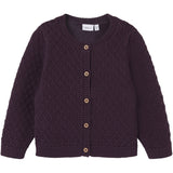 Name It Plum Perfect Lomille Strik Cardigan