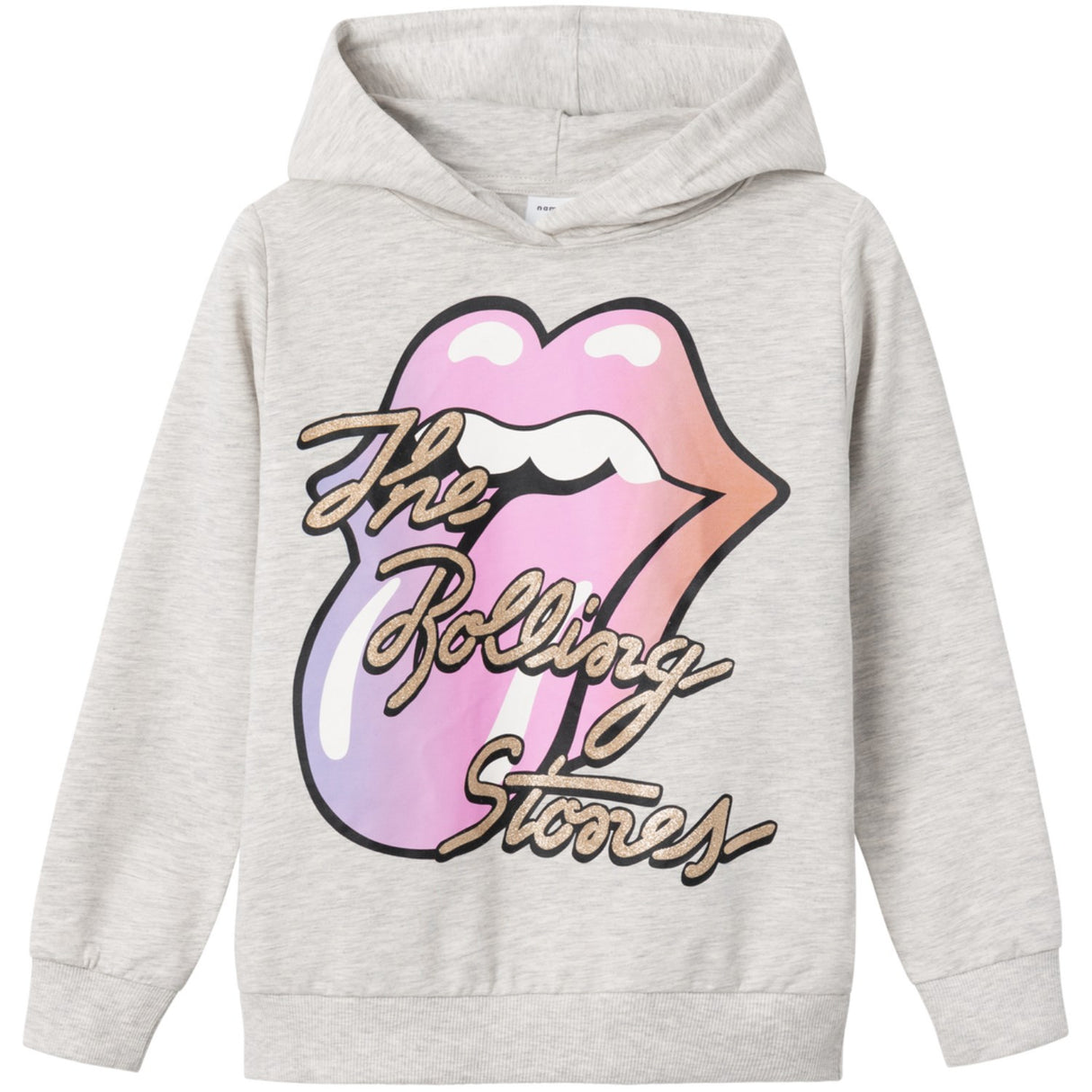 Name It Light Grey Melange Jumixa Rolling Stones Loose Collegegenser