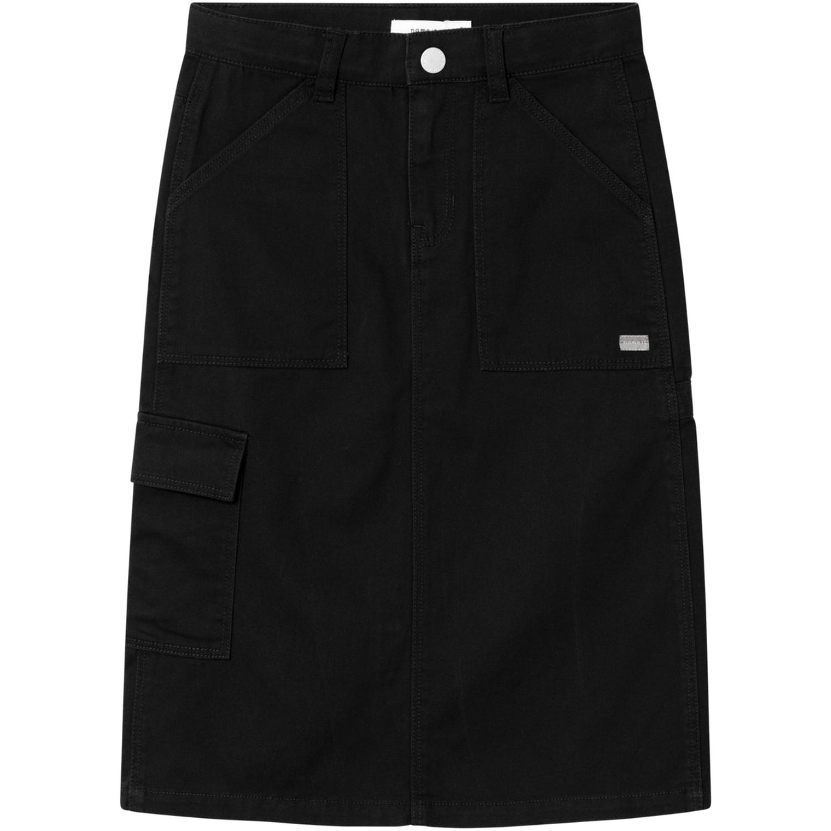 Name It Black Vinni Long Twill Skjørt