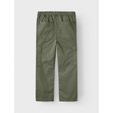 Name It Deep Lichen Green Ryan Straight Cargo Bukser