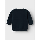 Name It Dark Sapphire Kavin Strik Bluse