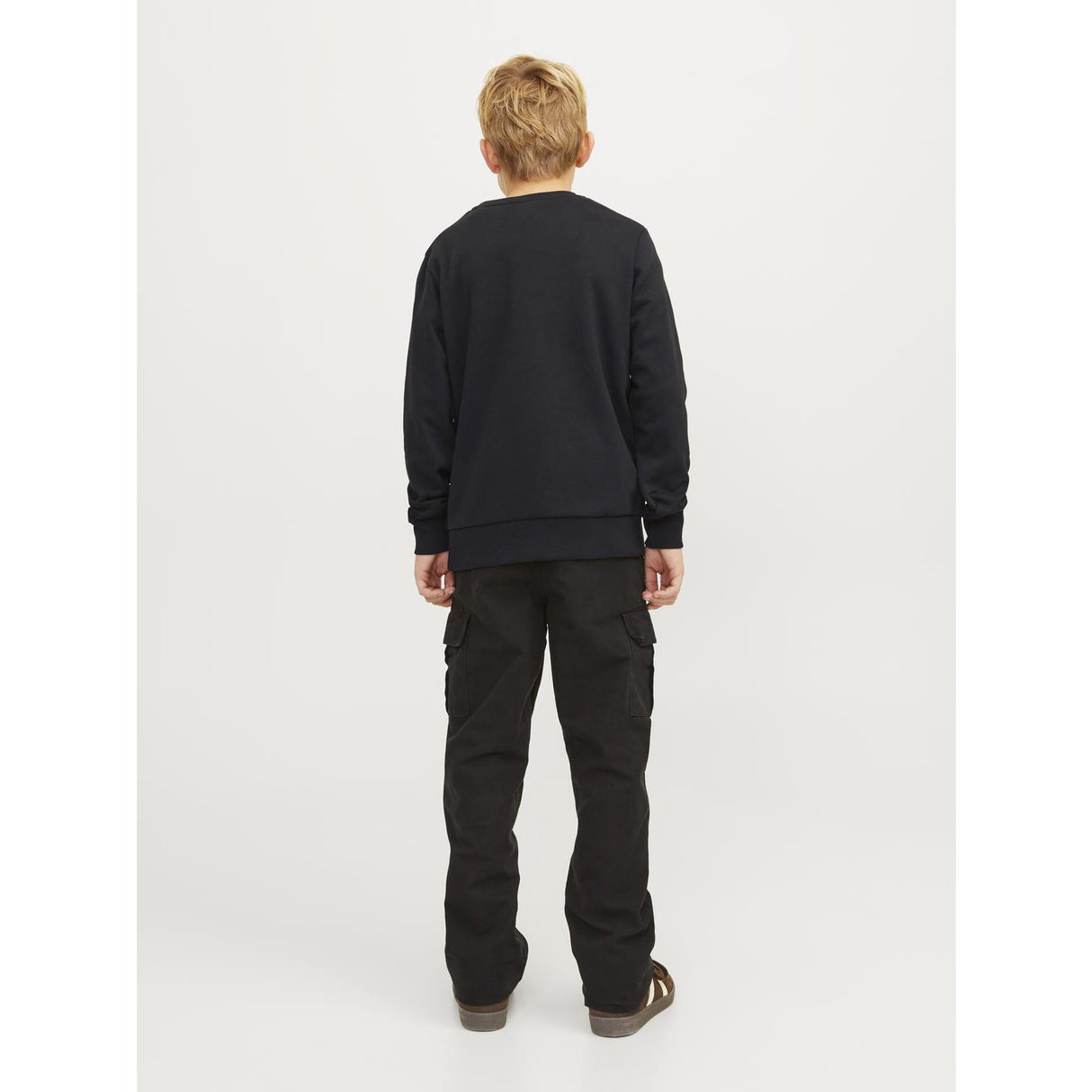 Jack & Jones Junior Black caleb Varsity Collegegenser