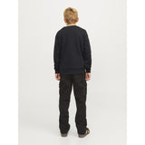 Jack & Jones Junior Black caleb Varsity Collegegenser