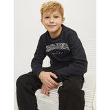 Jack & Jones Junior Black caleb Varsity Collegegenser