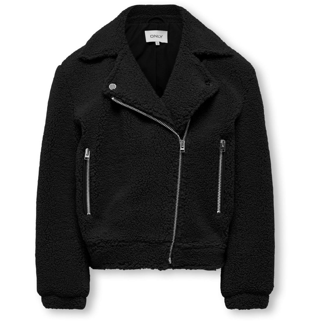 kids ONLY Black Rio Teddy Biker Jacket