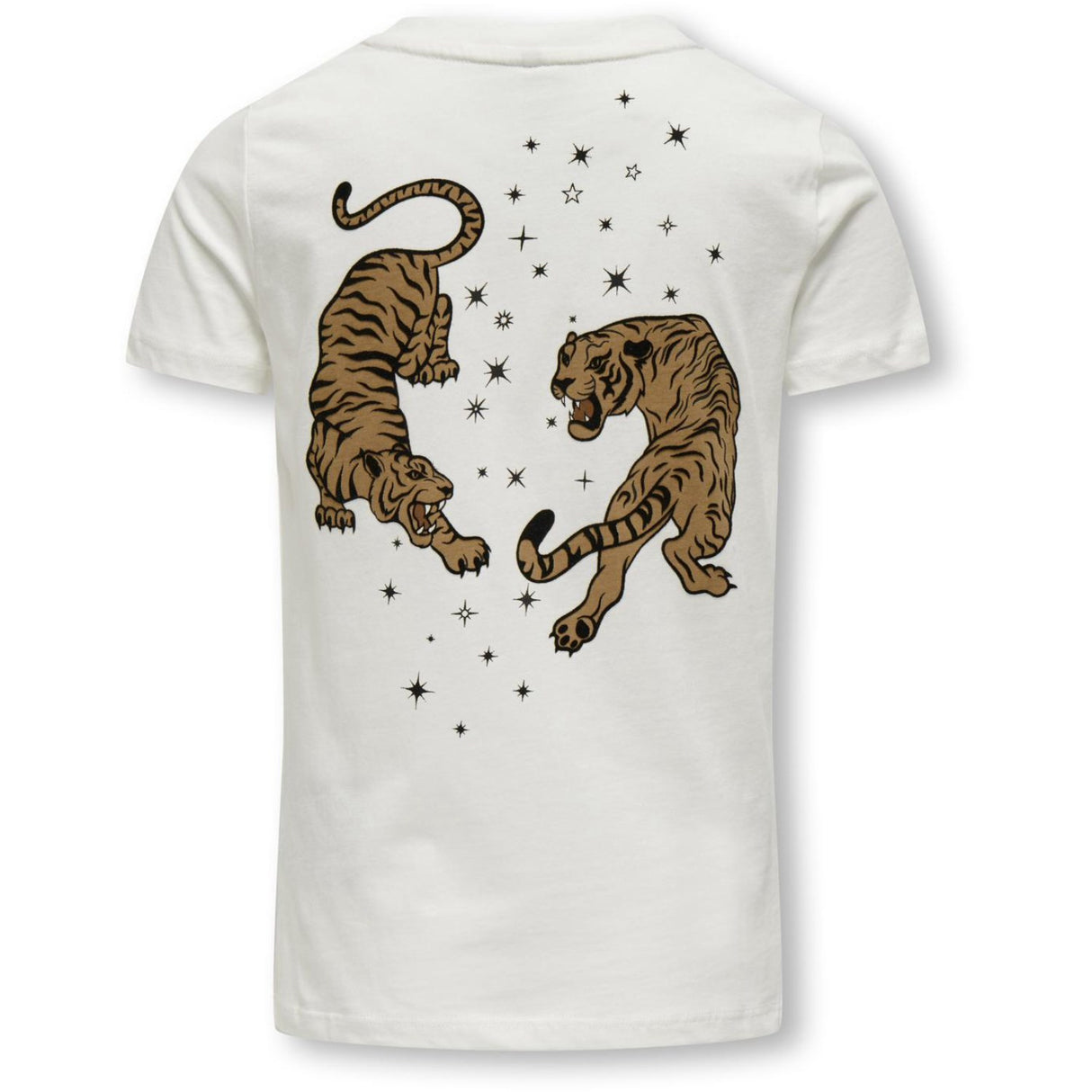 kids ONLY Cloud Dancer Tiger Stars Anna Life Boxy T-Shirt 3