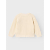 Lil'Atelier Birch Emlen Strikk Cardigan