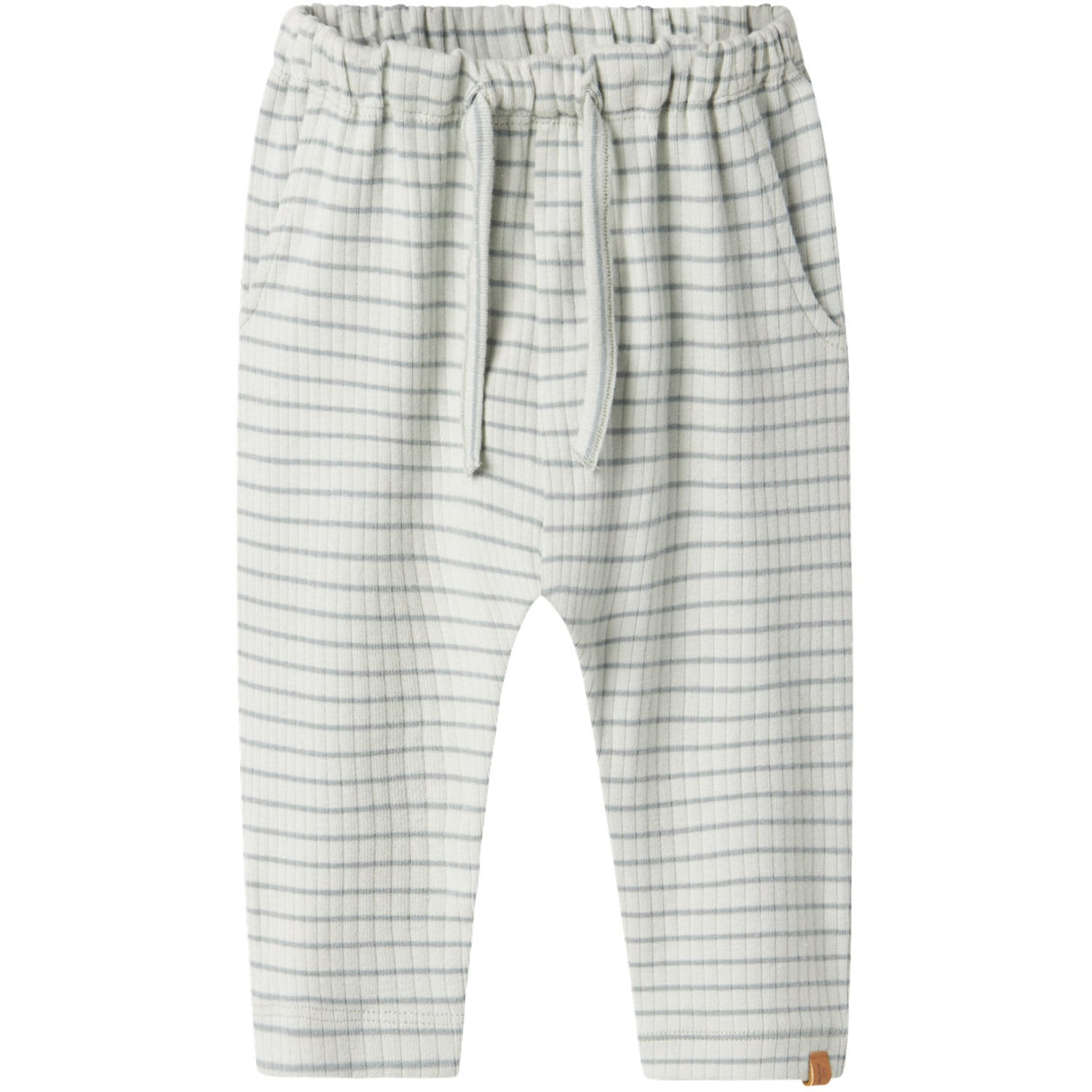 Lil'Atelier Sky Gray Stripe Gio Bam Pants