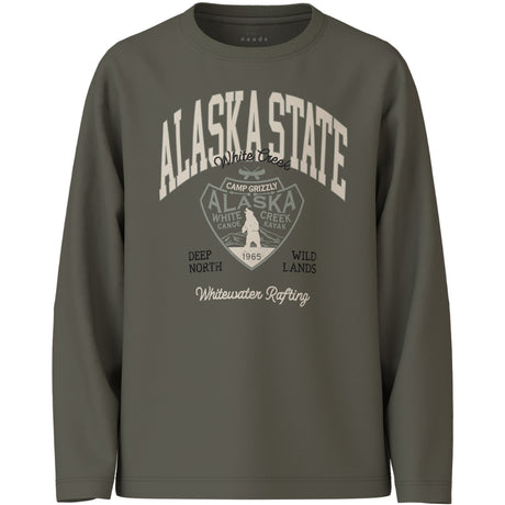 Name It Tea Leaf Alaska State Vagno Loose Bluse