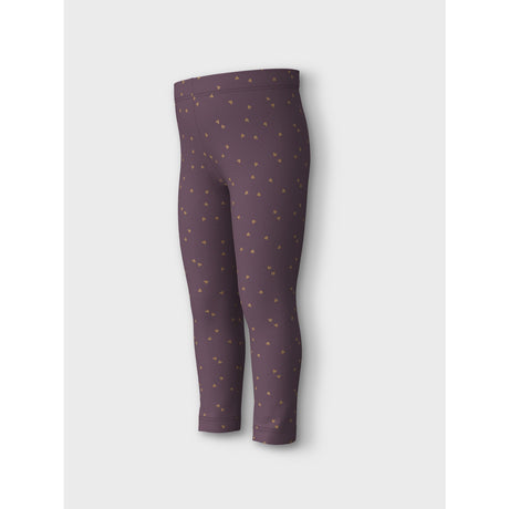 Name It Arctic Dusk Hearts Vivian Glitter Leggings 2