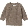 Name It Walnut Wrilla Ull Strik Cardigan