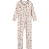 Name It Lilac Ash AOP Willit Uld Onesie