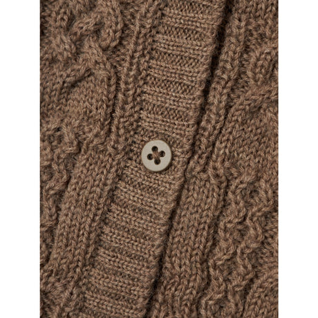 Name It Walnut Wrilla Ull Strik Cardigan