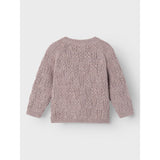 Name It Purple Dove Wrilla Ull Strik Cardigan