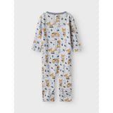 Name It Gray Dawn AOP Willit Ull Onesie