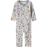 Name It Gray Dawn AOP Willit Ull Onesie