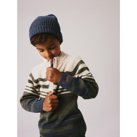 Name It Ombre Blue Whoma Ull Beanie