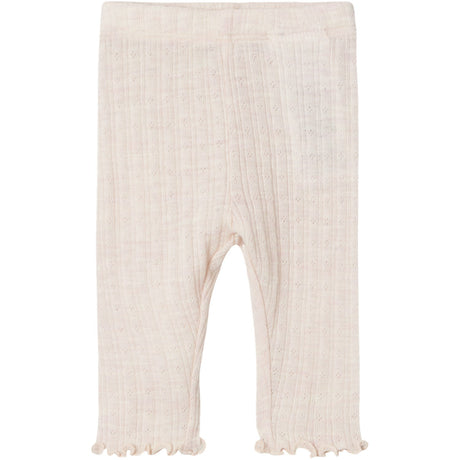 Name It Lilac Ash Wossa Wool/Silk Rib Leggings