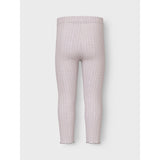 Name It Lilac Ash Wossa Wool/Silk Rib Leggings 2