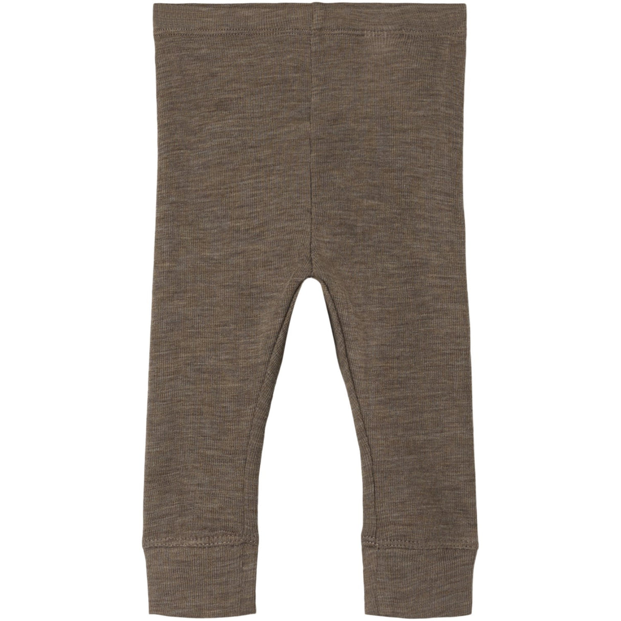 Name It Walnut Wossa Ull/Silke Rib Long Johns