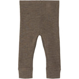 Name It Walnut Wossa Ull/Silke Rib Long Johns